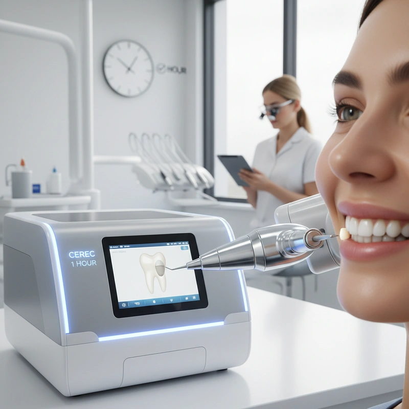 טכנולוגיית CEREC: כתר חרסינה ביום אחד טכנולוגיית CEREC: כתר חרסינה ביום אחד